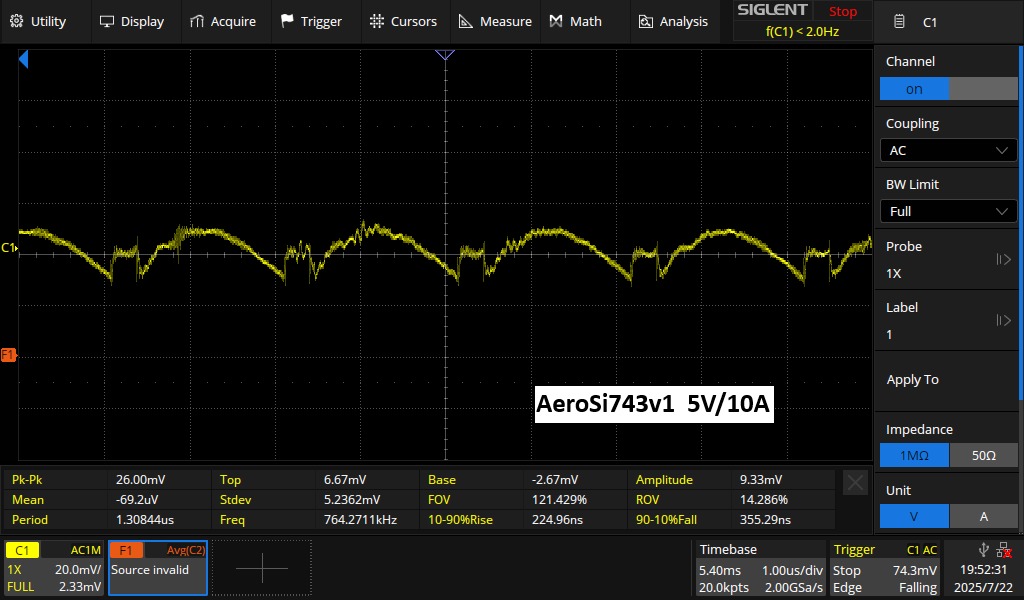 Польотний контролер AeroSi743v1