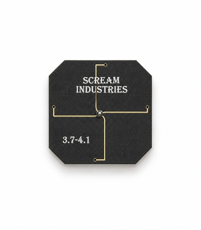 Всеспрямована PCB антена Scream Industries діапазону 3.7–4.1 GHz, вигляд зверху